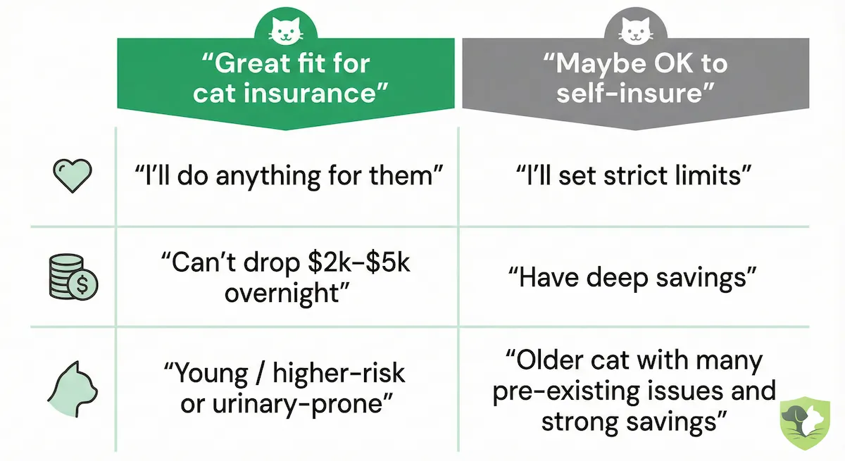 Is cat insurance worth it decision framework: comparing insurance vs self-insuring based on risk and savings