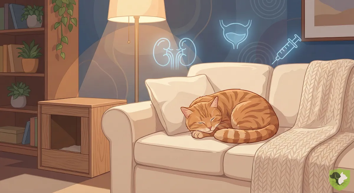 The indoor cat fallacy exposed: Indoor cats still face major health risks including urinary blockages, kidney disease, and hyperthyroidism